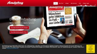 
                            13. Abendzeitung München Abo Angebote - Verlag DIE ABENDZEITUNG