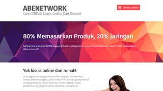 
                            1. ABENETWORK Revolution - Bisnis ABE | MLM ABE | Support System ...