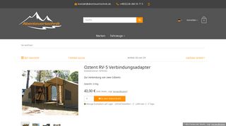 
                            12. Abenteuertechnik | Oztent RV-5 Verbindungsadapter | Camping- and ...