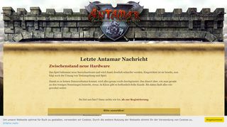 
                            1. Abenteurer und Ordenskrieger - Fantasy Browsergame - Antamar