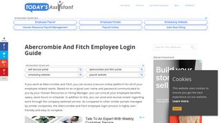
                            10. Abercrombie and Fitch Employee Login Guide | Today's Assistant