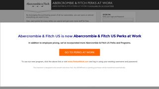 
                            10. Abercrombie & Fitch Perks at Work