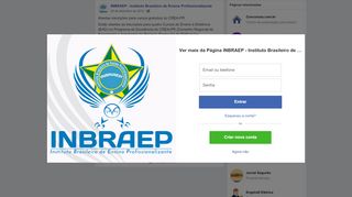 
                            2. Abertas inscrições para cursos gratuitos... - INBRAEP - Instituto ...