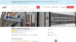 
                            11. Abg Frankfurt Holding - Bauunternehmen - Elbestr. 48 ... - Yelp