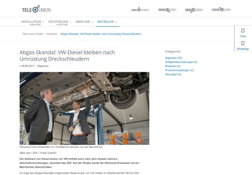 
                            4. Abgas-Skandal: VW-Diesel bleiben nach Umrüstung Dreckschleudern