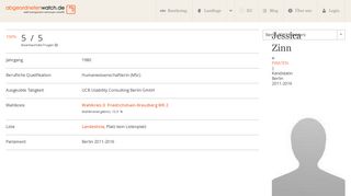 
                            8. abgeordnetenwatch.de | Profil von Jessica Zinn, PIRATEN - Berlin ...