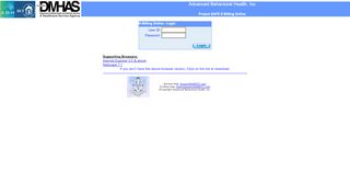 
                            9. ABH EBilling Online - Login - Advanced Behavioral Health