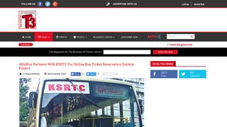 
                            9. AbhiBus partners with KSRTC for Online Bus Ticket Reservation ...