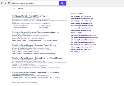 
                            13. abi ess employee self service - Luxist - Content Results
