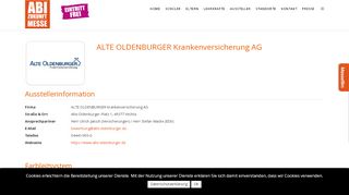 
                            6. ABI Zukunft - Aussteller Login - AlteOldenburger
