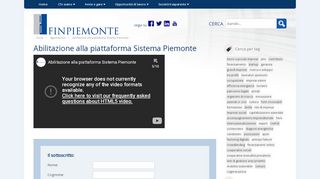 
                            10. Abilitazione alla piattaforma Sistema Piemonte - Finpiemonte