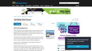 
                            9. Ability Mail Server - SMTP/POP3/WebMail server - SnapFiles