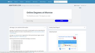 
                            12. abintegro.com: Abintegro | Online Careers Service Solutions - W3Stats