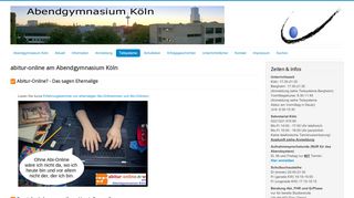 
                            8. Abitur-Online - Abendgymnasium Köln