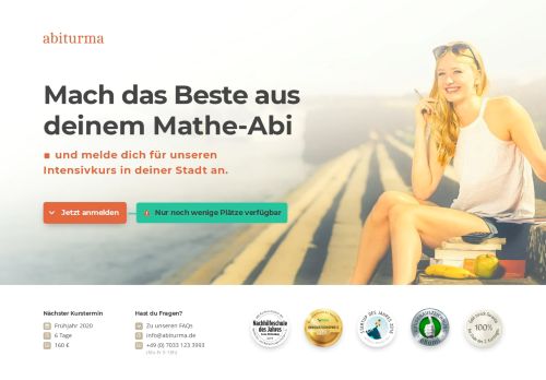 
                            7. abiturma: Dein Intensivkurs fürs Mathe-Abitur