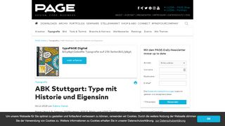 
                            11. ABK Stuttgart: Type mit Historie und Eigensinn | PAGE online