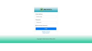 
                            5. Able Payroll PNG - User Login