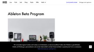 
                            7. Ableton Beta Program | Ableton