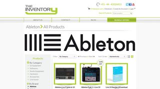 
                            8. Ableton | The Inventory