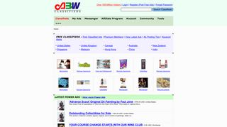 
                            2. Ablewise.com Free Classifieds - The Online Classifieds Solution (TM)