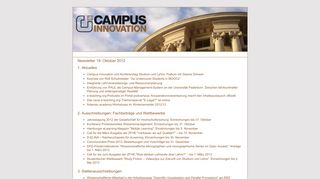 
                            9. Abmeldung: Campus Innovation