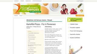 
                            10. Abnehmen mit Genuss classic - Rezept - GGP Gesellschaft für ...