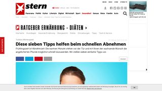 
                            4. Abnehmen: Sieben Tipps fürs schnelle Abnehmen | STERN.de