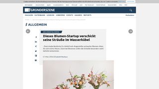 
                            9. Abo-Dienst Bloomon: Dieses Blumen-Startup verschickt seine Sträuße ...