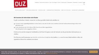 
                            9. Abo Login - duz - unabhängige deutsche Universitätszeitung ...