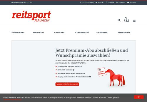 
                            5. Abo: reitsport MAGAZIN