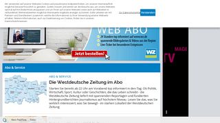 
                            13. Abo und Service - Westdeutsche Zeitung