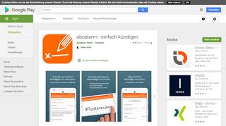 
                            12. aboalarm - einfach kündigen. – Apps bei Google Play