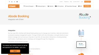 
                            13. Abode Booking PMS System Integration with STAAH Hospitality ...