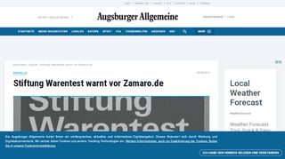 
                            5. Abofalle: Stiftung Warentest warnt vor Zamaro.de - Digital ...