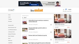 
                            12. Abof.com - Livemint