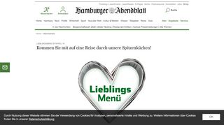 
                            13. Abonnement - Abo - Hamburger Abendblatt
