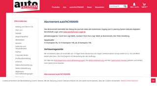 
                            5. Abonnement autoFACHMANN | autoFACHMANN