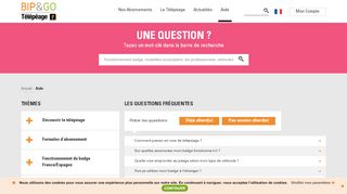 
                            13. Abonnement autouroute télépéage: questions et réponses | Bip&Go