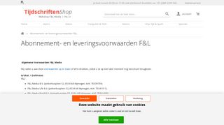 
                            4. Abonnement- en leveringsvoorwaarden F&L - F&L Media