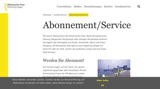 
                            7. Abonnement/Service | Rheinische Post Mediengruppe