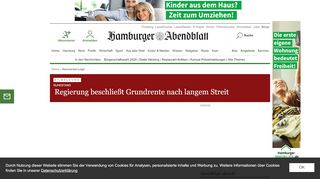 
                            1. Abonnenten-Login - Hamburger Abendblatt