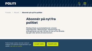 
                            4. Abonnér på nyt fra politiet