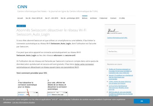 
                            5. Abonnés Swisscom: désactiver le réseau Wi-Fi Swisscom_Auto_Login ...