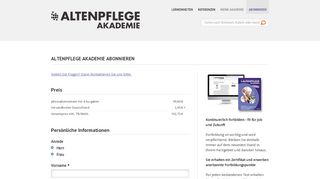 
                            4. Abonnieren - Altenpflege Akademie