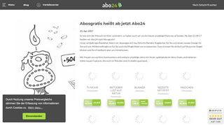 
                            2. Abosgratis heißt ab jetzt Abo24