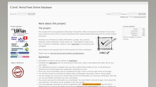 
                            13. About - | 5.5mIC World Fleet Online Database