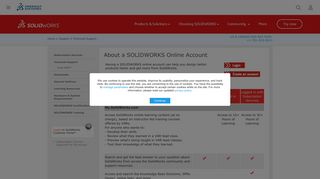 
                            4. About a SOLIDWORKS Online Account | SOLIDWORKS