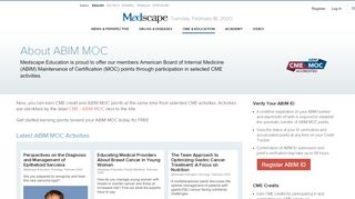 
                            11. About ABIM-MOC - Medscape Education