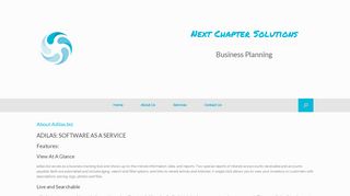 
                            9. About Adilas.biz – Next Chapter Solution