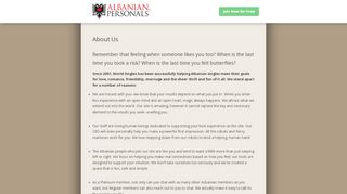 
                            7. About AlbanianPersonals.com | Online dating for Albanian singles ...